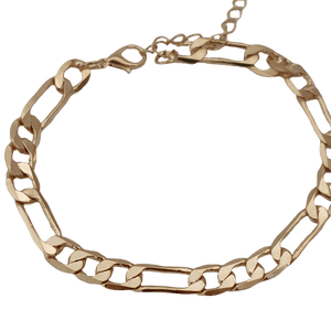 Gold chain anklet